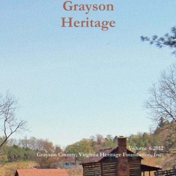 Our Grayson Heritage - 2012