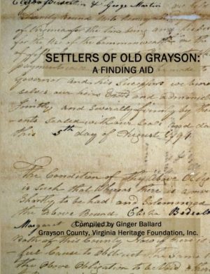 Settlers of Old Grayson: A Finding Aid